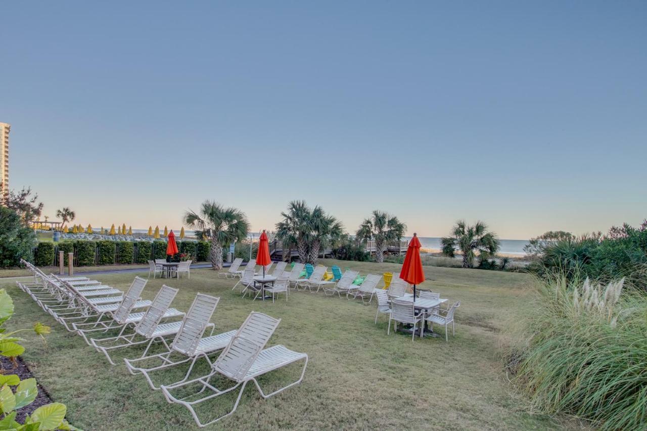 Oceanfront Condo W Balcony King Bed Meridian Plaza Миртл-Бич Экстерьер фото