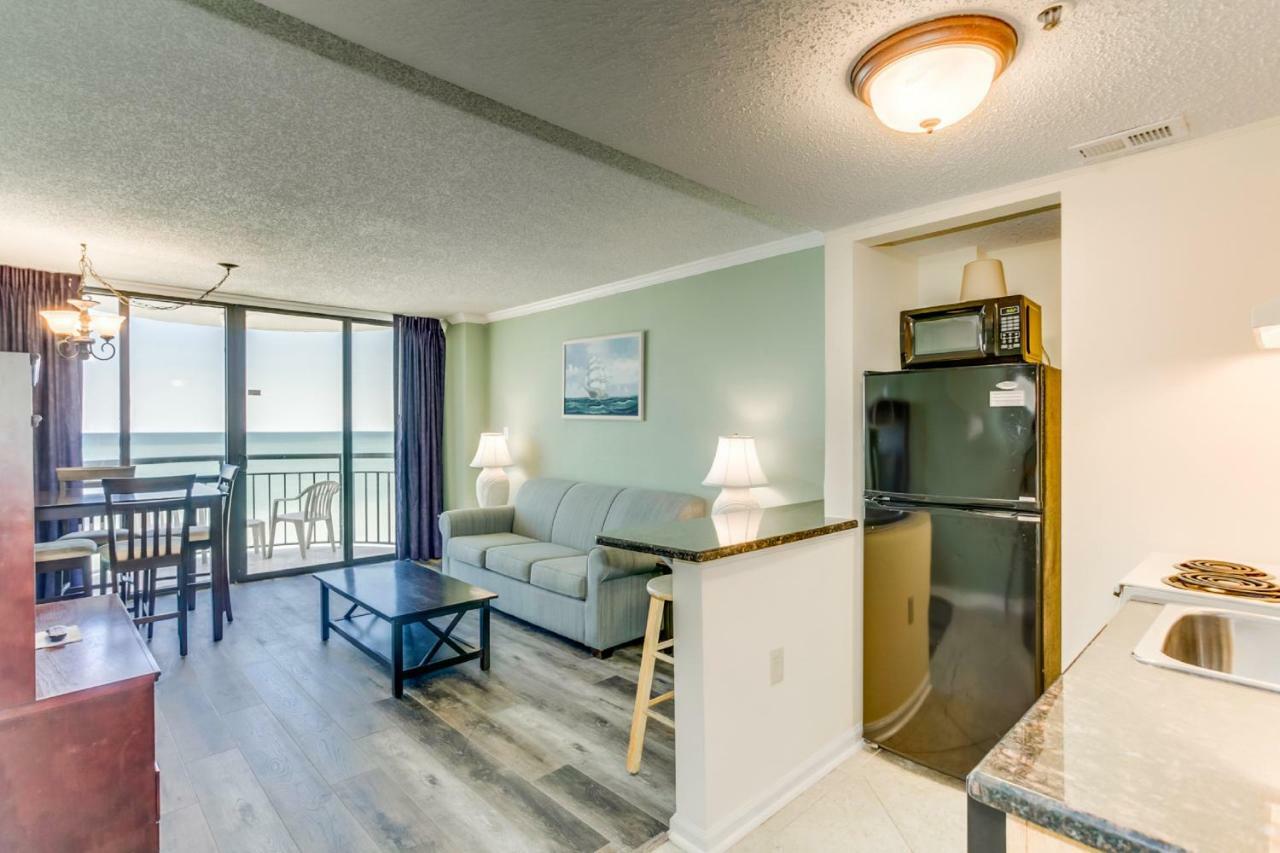 Oceanfront Condo W Balcony King Bed Meridian Plaza Миртл-Бич Экстерьер фото