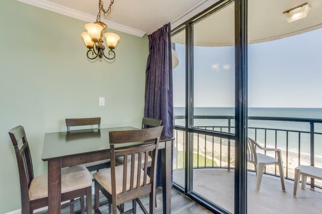 Oceanfront Condo W Balcony King Bed Meridian Plaza Миртл-Бич Экстерьер фото