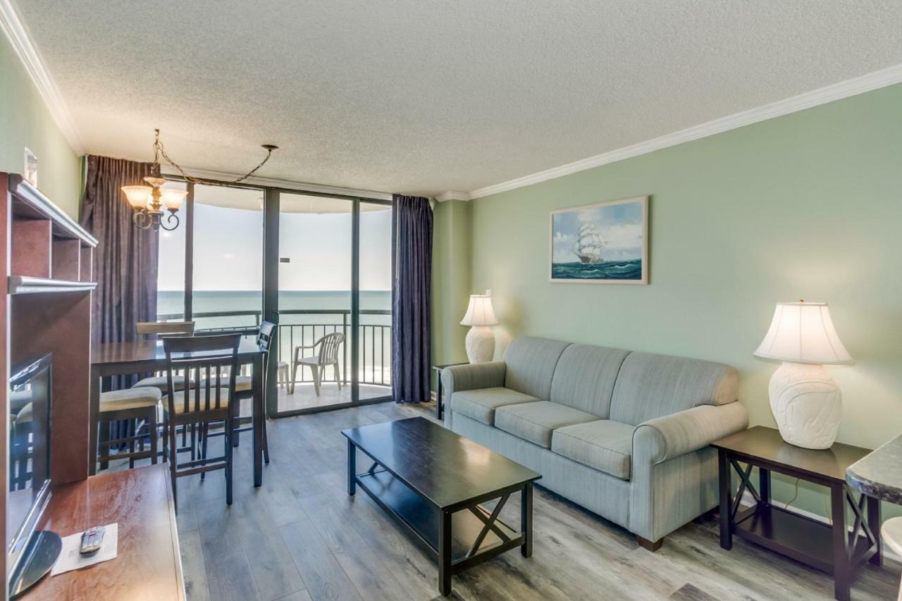 Oceanfront Condo W Balcony King Bed Meridian Plaza Миртл-Бич Экстерьер фото