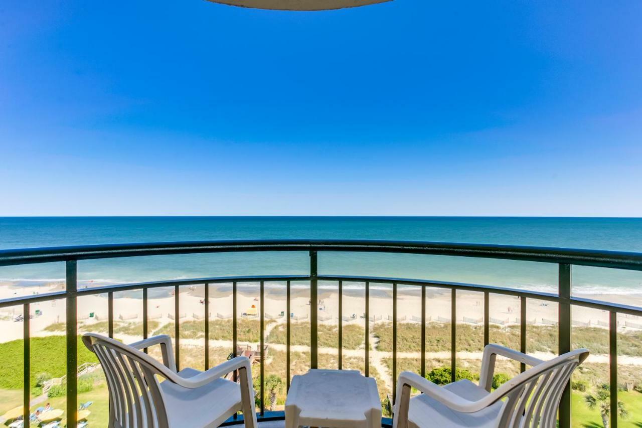 Oceanfront Condo W Balcony King Bed Meridian Plaza Миртл-Бич Экстерьер фото